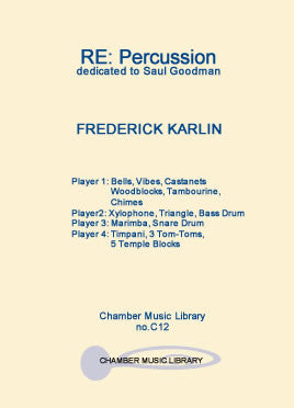 RE: Percussion for Percussion Ensemble