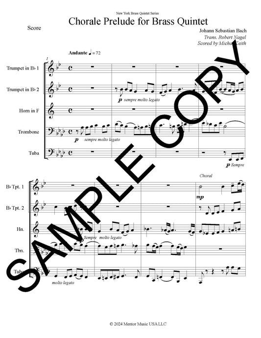 Chorale Prelude for Brass Quintet