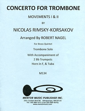 Concerto for Trombone for Brass Quartet