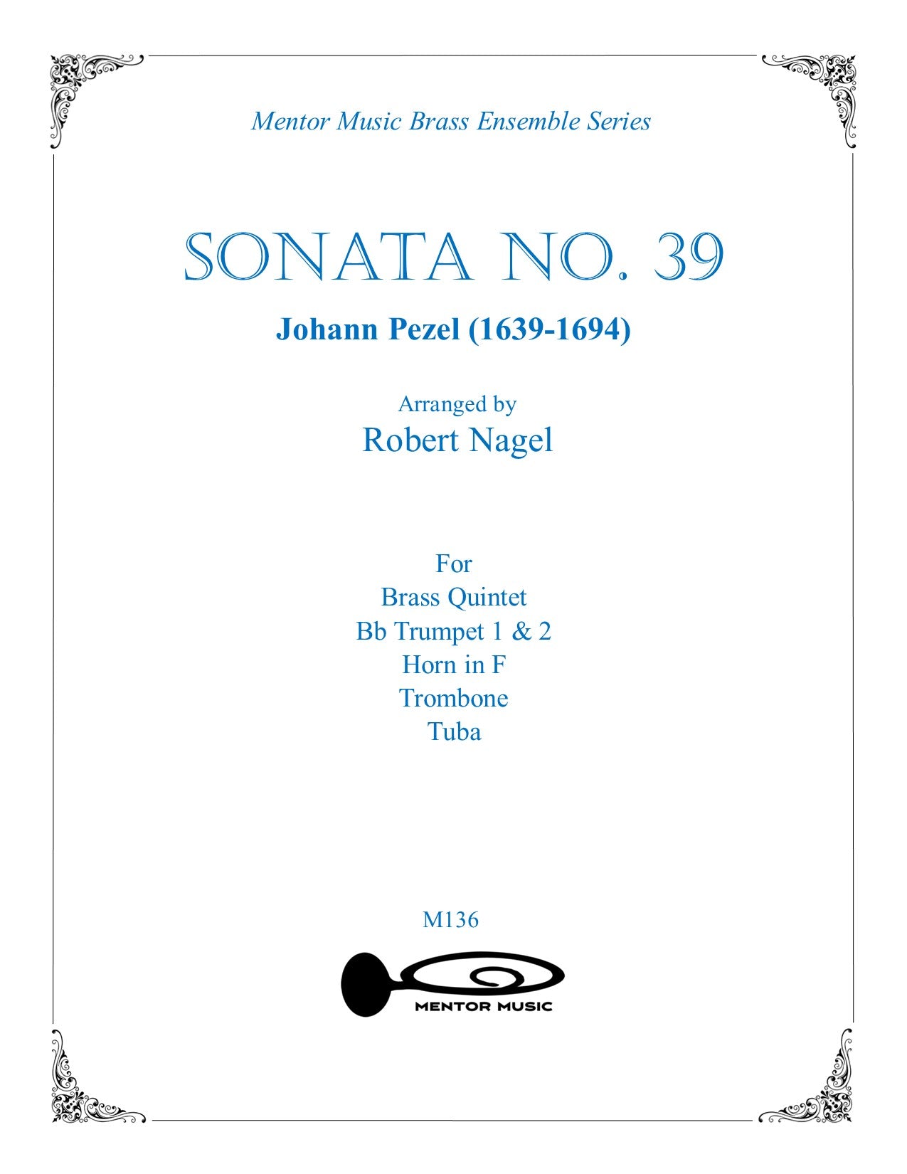 Sonata No. 39 for Brass Quintet