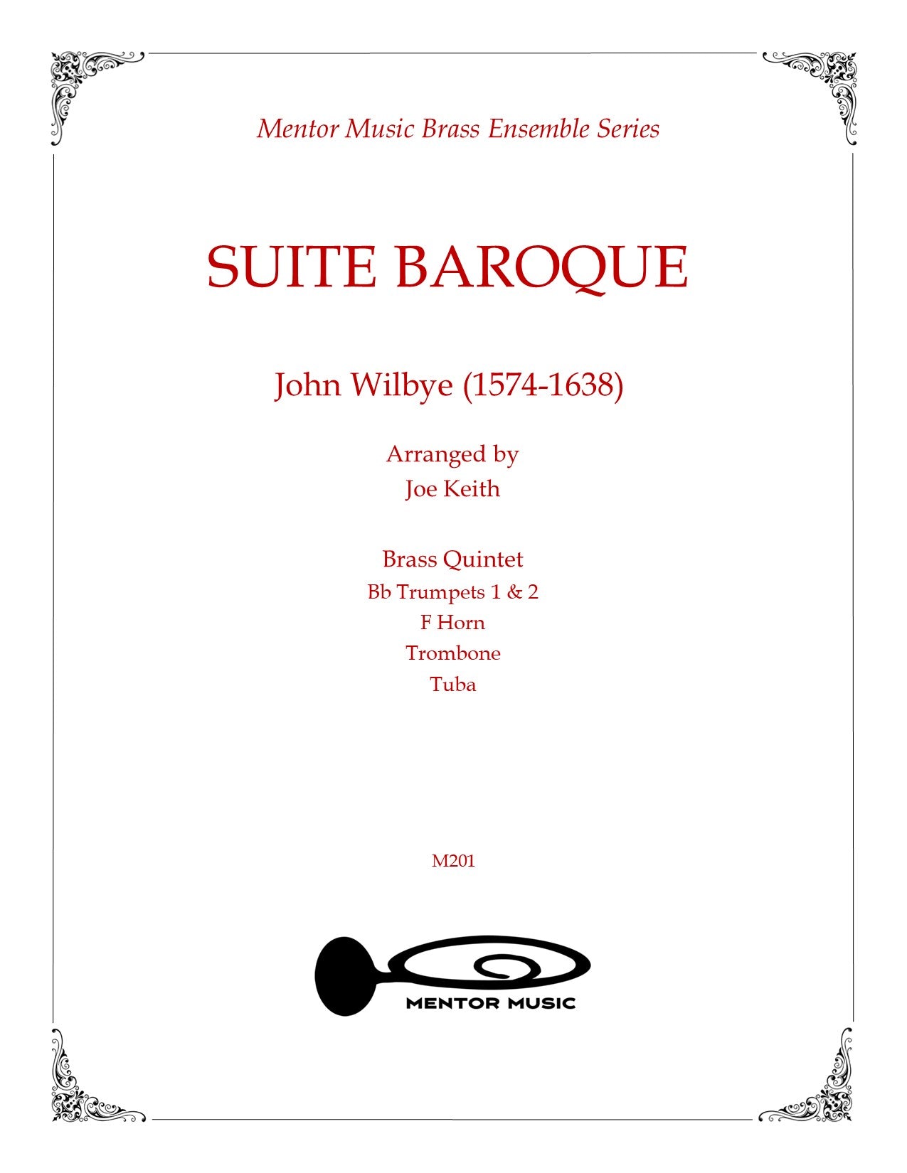 Suite Baroque for Brass Quintet