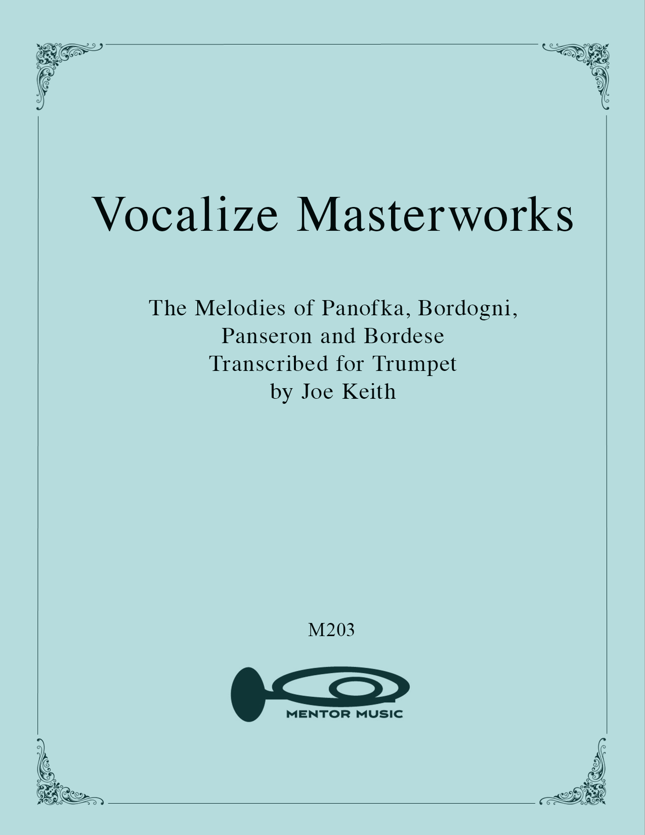 Vocalize Masterworks for Trumpet and Piano