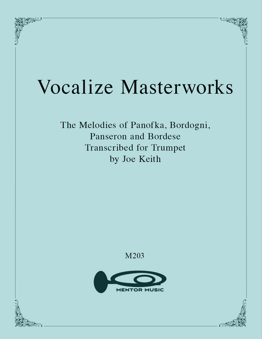 Vocalize Masterworks for Trumpet and Piano