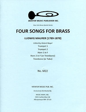 Four Songs for Brass Quintet