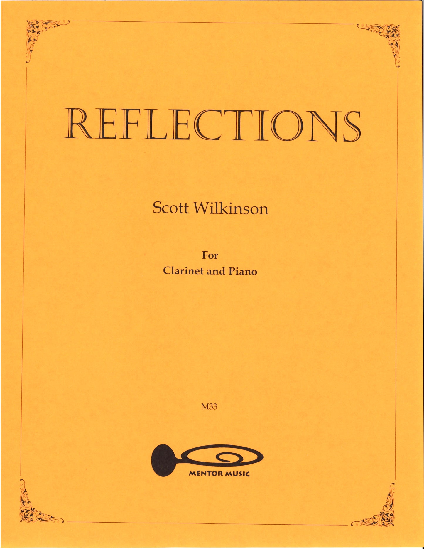 Reflections - for Clarinet and Piano