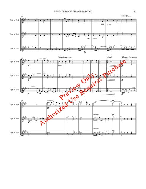 The Sound of Trumpets - Trumpet Trio