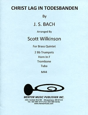 Christ Lag in Todesbanden for Brass Quintet