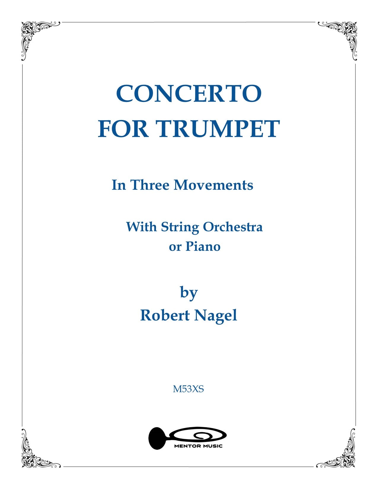Concerto For Trumpet (String Parts Set)