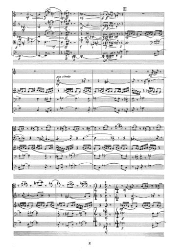 Laudes by Jan Bach (Score only) for Brass Quintet