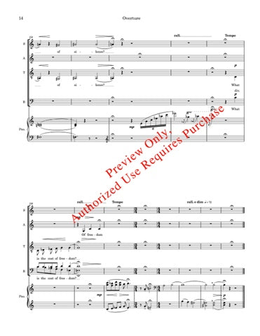 This is the American Earth for SATB Choir