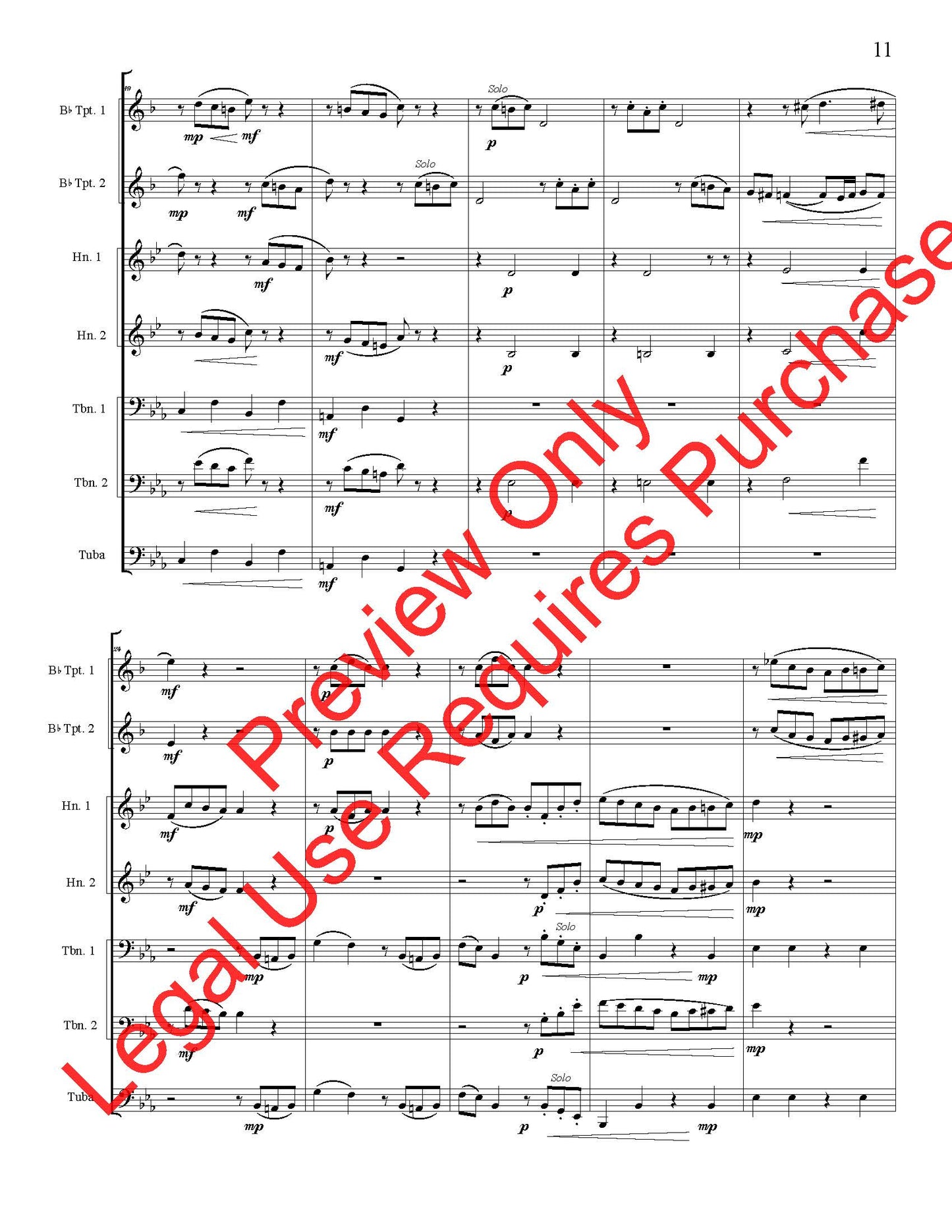 Three Pieces (Ludwig Maurer) - Brass Quintet