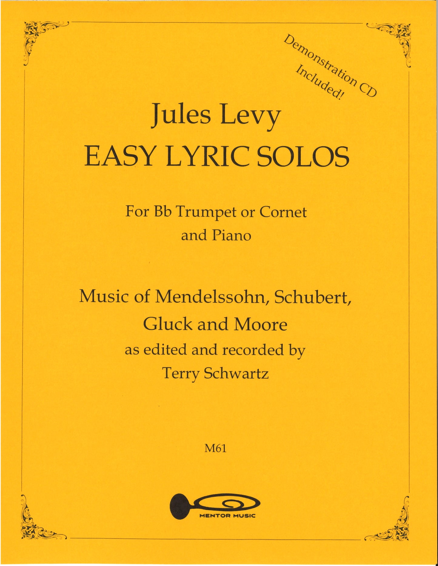 Easy Lyric Solos for Trumpet (Book with CD)