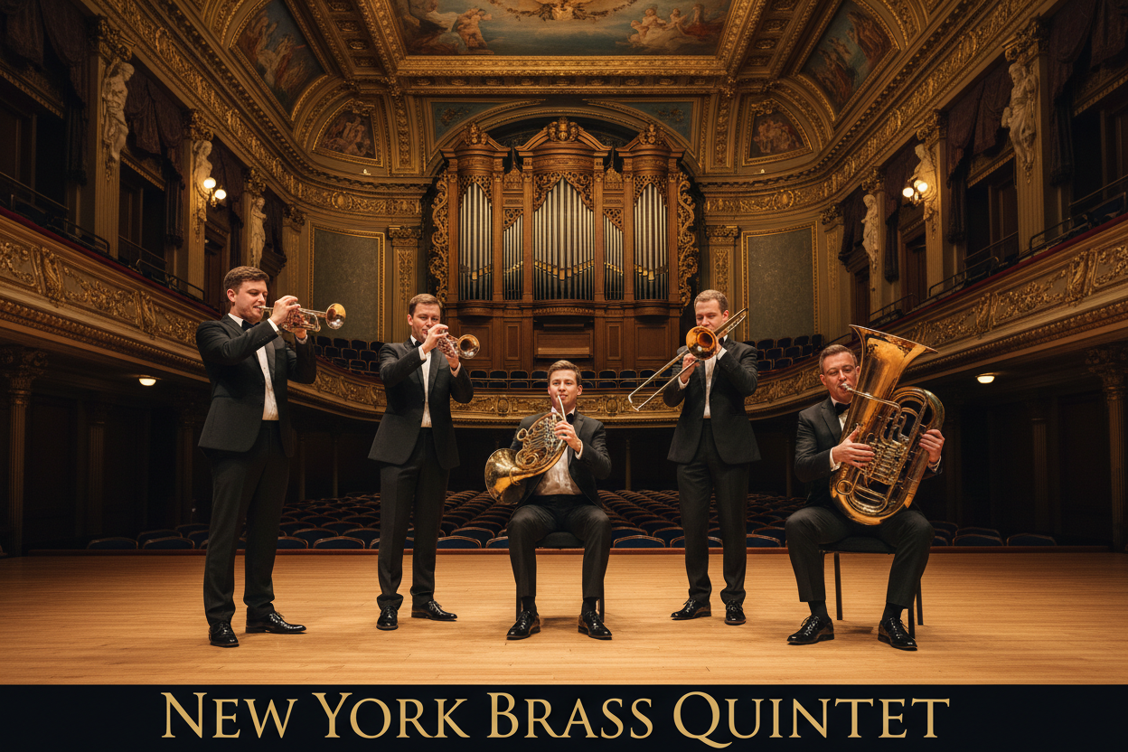 New York Brass Quintet music at mentor music.com