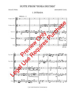 Suite from "Hora Decima" for Brass Quintet