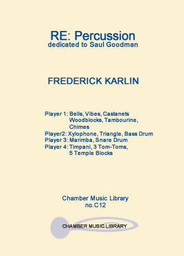 RE: Percussion for Percussion Ensemble