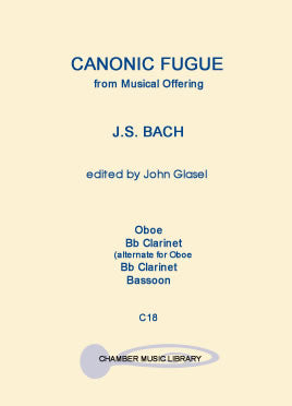 Canonic Fugue from Musical Offering for Woodwind Trio
