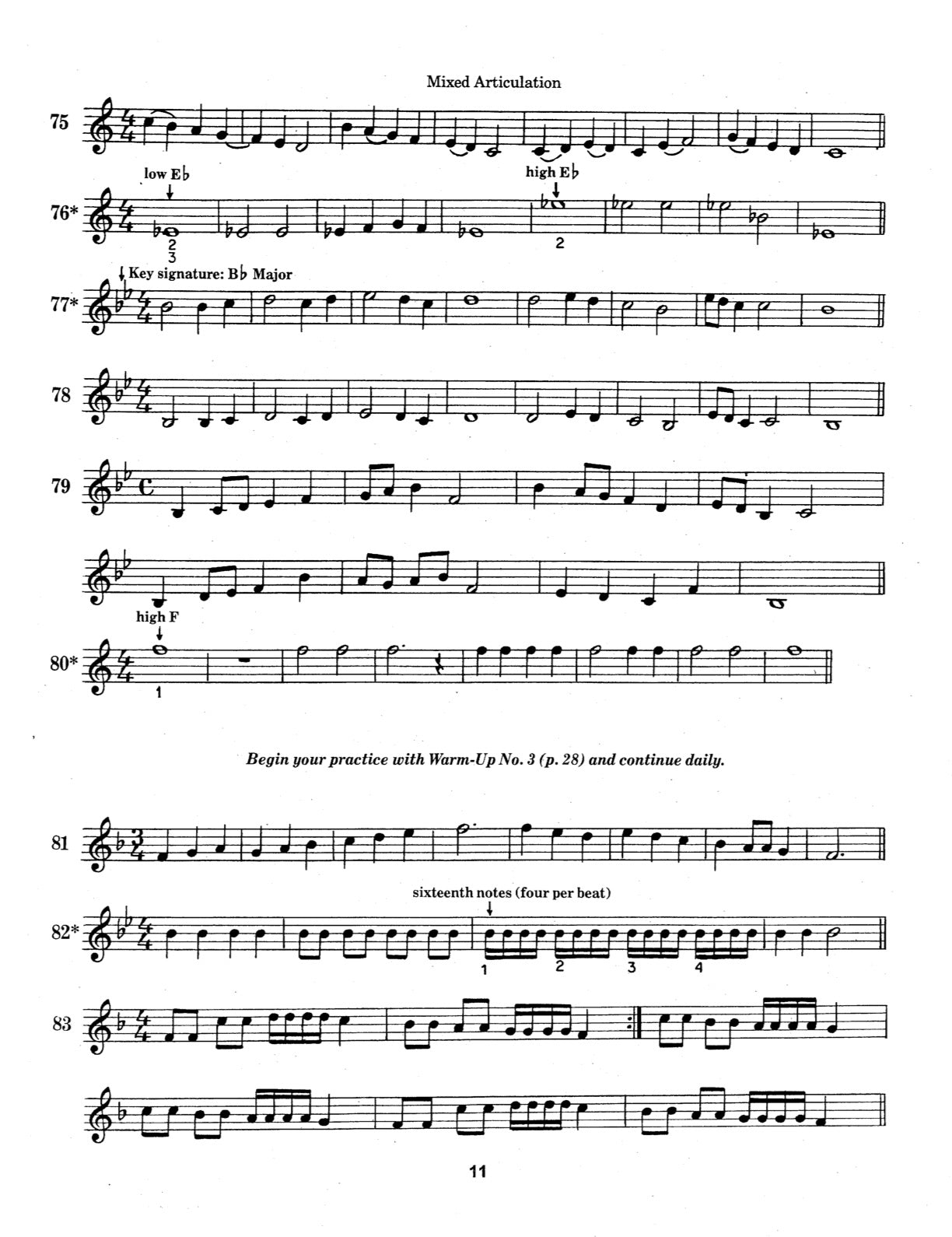 Complete Beginning and Intermediate Trumpet Method by Robert E. Fuller