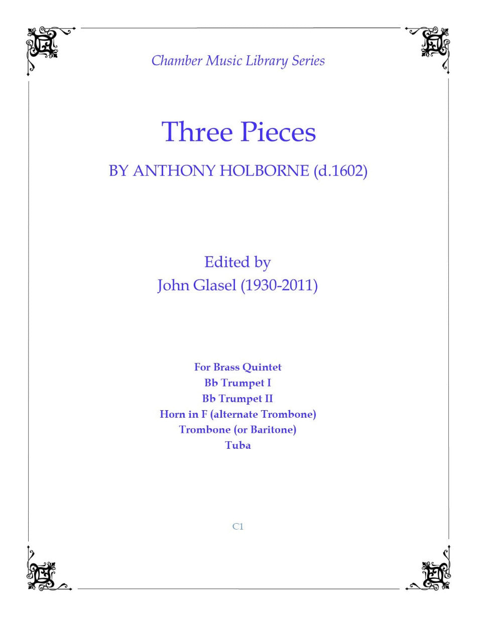 Three Pieces by John Glasel