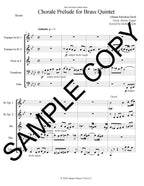 Chorale Prelude for Brass Quintet