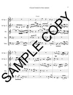 Chorale Prelude for Brass Quintet