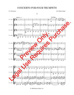 Concerto for Four Trumpets (G.P. Telemann)