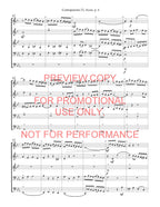 Contrapunctus IX from Bach's Art of Fugue for Brass Quintet