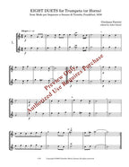 Eight Duets for Trumpets or Horns