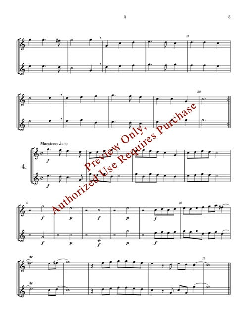 Eight Duets for Trumpets or Horns