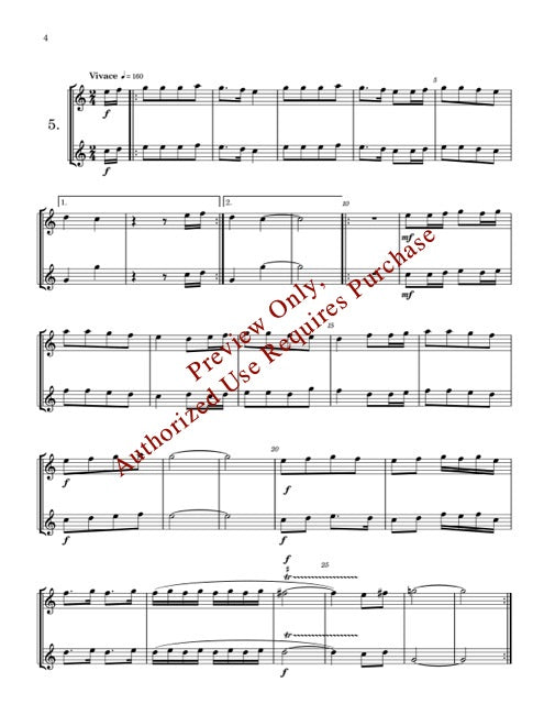 Eight Duets for Trumpets or Horns