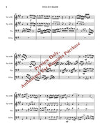 Fuga in G Major - Brass Quartet