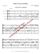 The Fugal Handel, for Brass Quartet