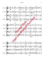 Fuga 5 for Brass Quartet