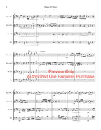 Fugue for Three - for Brass Trio