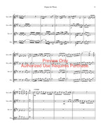 Fugue for Three - for Brass Trio
