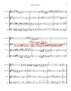 Fugue for Three - for Brass Trio