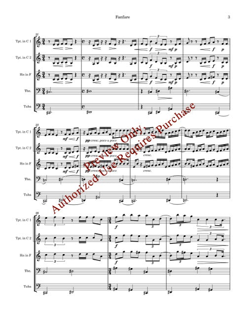 Fanfare and Chorale for Brass Quintet