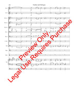 Fanfare and Dialogue for Brass Choir, Keyboard & Percussion