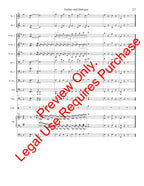 Fanfare and Dialogue for Brass Choir, Keyboard & Percussion