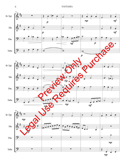 Fantasia for Brass