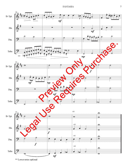 Fantasia for Brass