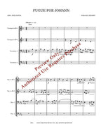 Fugue for Johann for Brass Quartet