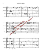 Fugue for Johann for Brass Quartet