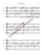 Fugue for Johann for Brass Quartet