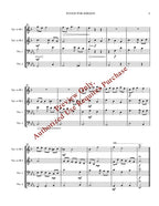 Fugue for Johann for Brass Quartet