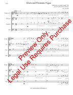 Gloria and Chromatic Fugue for Brass Quartet