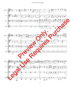 Gloria and Chromatic Fugue for Brass Quartet