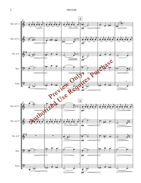 Golden Suite for Brass Quintet