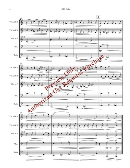 Golden Suite for Brass Quintet