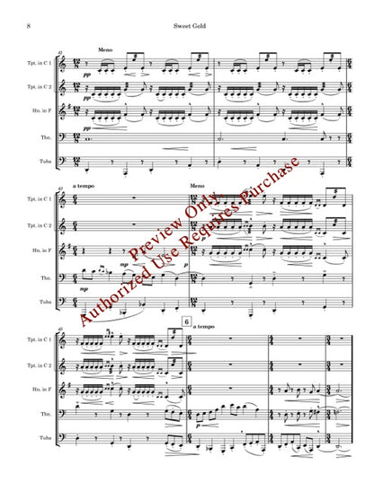 Golden Suite for Brass Quintet