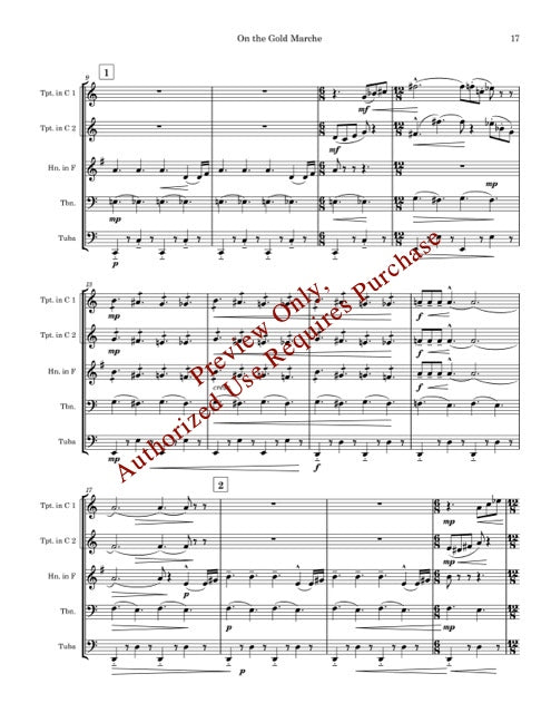 Golden Suite for Brass Quintet